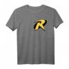 DC Robin Logo Brust T-Shirt - Offiziell lizenzierte Superhelden Fanbekleidung für Batman, Superman & Wonder Woman Fans