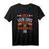 Einer von uns beiden ist schlauer als du dümmer als ich T-Shirt - Lustiges Weihnachtsgeschenk für Familie und Freunde