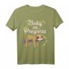 Faultier Schwangerschaft T-Shirt Geschenk für Schwangere Frau & werdenden Vater - Lustiges Baby Bauch T-Shirt für Babypartys & Überraschungen