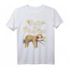 Faultier Schwangerschaft T-Shirt Geschenk für Schwangere Frau & werdenden Vater - Lustiges Baby Bauch T-Shirt für Babypartys & Überraschungen
