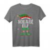 Schlauer Elf Weihnachts T-Shirt für Familie - Lustiges Elf Outfit für Weihnachten, Geschenkidee für Großeltern, Eltern, Kinder & Freunde