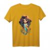 Meerjungfrau Mädchen Nixe Kinder Geburtstag T-Shirt – Lustiges Geschenk für Meerjungfrauen-Liebhaberinnen, perfekte Idee für Kinderpartys