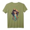 Meerjungfrau Mädchen Nixe Kinder Geburtstag T-Shirt – Lustiges Geschenk für Meerjungfrauen-Liebhaberinnen, perfekte Idee für Kinderpartys
