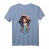 Meerjungfrau Mädchen Nixe Kinder Geburtstag T-Shirt – Lustiges Geschenk für Meerjungfrauen-Liebhaberinnen, perfekte Idee für Kinderpartys