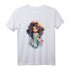 Meerjungfrau Mädchen Nixe Kinder Geburtstag T-Shirt – Lustiges Geschenk für Meerjungfrauen-Liebhaberinnen, perfekte Idee für Kinderpartys