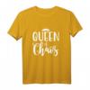 Queen of Chaos – Humorvolles Muttertag Mom Geschenk T-Shirt für Mütter, Oma & Stiefmütter | Lustiges Familien-Mutter Design