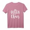 Queen of Chaos – Humorvolles Muttertag Mom Geschenk T-Shirt für Mütter, Oma & Stiefmütter | Lustiges Familien-Mutter Design