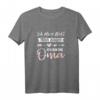 Lustiges Oma T-Shirt – Ich Muss Nicht Nein Sagen Ich Bin Die Oma – Perfekt als Geschenk zum Geburtstag, Muttertag, Babyparty & Weihnachten