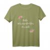 Beste Schwiegertochter Der Welt T-Shirt - Blumiges Geschenk mit rosa Blume für Geburtstag oder Weihnachten
