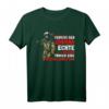 Feuerwehr Echte Helden Tragen Eine Feuerwehruniform T-Shirt - Lustiges Geschenk für Feuerwehrmann, Frau, Junge oder Mädchen