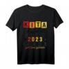Kinder Kita Abgänger 2023 Schulkind Einschulung Schulbeginn T-Shirt – Lustiges Spruchshirt für den ersten Schultag und Abschlussfeiern
