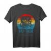 VATHOR Wie ein Vater nur viel Mächtiger Vatertag Vintage T-Shirt – Lustiges Superhelden Design für Papa & Sohn, Partnerlook & Geschenkidee