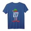Sohn Elf Weihnachten Weihnachtsmann T-Shirt – Lustiges Partnerlook für die Weihnachtszeit & Geschenkidee für Söhne