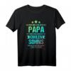 Herren Stolzer Papa eines coolen Sohns - Lustiges Geschenk T-Shirt für Geburtstag & Weihnachten
