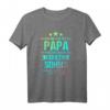 Herren Stolzer Papa eines coolen Sohns - Lustiges Geschenk T-Shirt für Geburtstag & Weihnachten