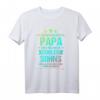 Herren Stolzer Papa eines coolen Sohns - Lustiges Geschenk T-Shirt für Geburtstag & Weihnachten