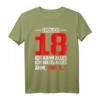 Eltern Lustiges Spruch Mama Sohn 18. Geburtstag T-Shirt - Witziges Geschenk für den 18. Mann mit Humor
