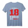 Eltern Lustiges Spruch Mama Sohn 18. Geburtstag T-Shirt - Witziges Geschenk für den 18. Mann mit Humor