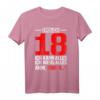 Eltern Lustiges Spruch Mama Sohn 18. Geburtstag T-Shirt - Witziges Geschenk für den 18. Mann mit Humor