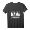Damen Mama Sohn Geburtstag Geschenk - Stolze Mutter Spruch Lustiges T-Shirt mit V-Ausschnitt für Mutter und Sohn
