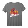 THEO - Cooler Jungsname mit TREX Dino T-Shirt, tolles Geschenk für Dino- und Dinosaurierfans zum Geburtstag, Weihnachten & Namenstag