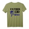 Herren Vater Sohn T-Shirt Partnerlook – Father Of A Prince Shirt für Familienfeiern, Vatertag & besondere Anlässe