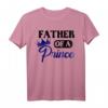 Herren Vater Sohn T-Shirt Partnerlook – Father Of A Prince Shirt für Familienfeiern, Vatertag & besondere Anlässe