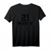 21 Halbe Wahrheit Weihnachts Geschenk Geek Nerd T-Shirt - Lustiges Programmierer, Hacker & Tech-Enthusiasten Shirt