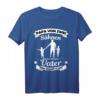 Papa von zwei Söhnen doppelt cool T-Shirt – Personalisiertes Vater-Sohn-Shirt für Vatertag & Familiengeschenk