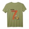 Kinder Geburtstagsshirt 7 Jahre Junge mit Lokomotive - Eisenbahn Motiv für den besonderen Tag & Geburtstag Geschenk