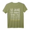 52 Jahre Junge Mann Frau Geburtstag T-Shirt - Lustiges Geschenk für den 52. Geburtstag, perfekt für Feier und Party