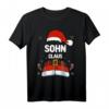 Sohn Claus Kostüm Weihnachts-T-Shirt – Frohe Weihnachten für die Familie, festliches Motiv für Kinder und Feierlichkeiten