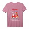 Kinder ALARM FEUERWEHR NACHWUCHS T-Shirt mit Feuerwehrauto und Feuerwehrmann Motiv – Perfektes Geschenk für kleine Feuerwehrfans zu Geburtstag, Weihnachten & Ostern