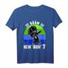 Kinder T-Shirt 'Ich bin 7' mit Dabbing-Motiv – Perfektes Geschenk zum 7. Geburtstag für Jungen und Mädchen