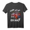 Kinder Feuerwehrmann T-Shirt zum 5. Geburtstag mit Feuerwehrauto - Lustiges Geschenk für kleine Feuerwehr-Fans