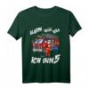 Kinder Feuerwehrmann T-Shirt zum 5. Geburtstag mit Feuerwehrauto - Lustiges Geschenk für kleine Feuerwehr-Fans