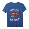 Kinder Feuerwehrmann T-Shirt zum 5. Geburtstag mit Feuerwehrauto - Lustiges Geschenk für kleine Feuerwehr-Fans