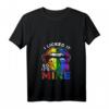 Regenbogen Rainbow Tongue T-Shirt mit Spruch - Unterstütze LGBTQ+ Pride, Coming Out & Gleichberechtigung, Perfekt für Christopher Street Day & Pride Parade