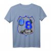 Kinder Polizei T-Shirt zum 8. Geburtstag - Lustiges Geschenk für Jungen und Mädchen mit Polizei- und Auto-Motiv