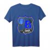 Kinder Polizei T-Shirt zum 8. Geburtstag - Lustiges Geschenk für Jungen und Mädchen mit Polizei- und Auto-Motiv