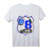 Kinder Polizei T-Shirt zum 8. Geburtstag - Lustiges Geschenk für Jungen und Mädchen mit Polizei- und Auto-Motiv