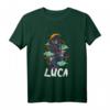 Kinder Ninja T-Shirt mit Name Luca – Coole Ninja Grafik, Perfekt für Kampfsportfans und als Geschenk für Jungen