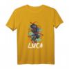 Kinder Ninja T-Shirt mit Name Luca – Coole Ninja Grafik, Perfekt für Kampfsportfans und als Geschenk für Jungen