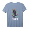 Kinder Ninja T-Shirt mit Name Luca – Coole Ninja Grafik, Perfekt für Kampfsportfans und als Geschenk für Jungen