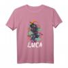 Kinder Ninja T-Shirt mit Name Luca – Coole Ninja Grafik, Perfekt für Kampfsportfans und als Geschenk für Jungen