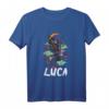 Kinder Ninja T-Shirt mit Name Luca – Coole Ninja Grafik, Perfekt für Kampfsportfans und als Geschenk für Jungen
