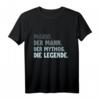 Lustiges personalisiertes Geburtstag T-Shirt für Männer mit Vorname & Spruch – Perfektes Geschenk für Freunde, Papa, Opa & Bekannte