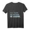 Lustiges personalisiertes Geburtstag T-Shirt für Männer mit Vorname & Spruch – Perfektes Geschenk für Freunde, Papa, Opa & Bekannte
