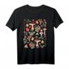 Pilz Cottagecore Kleidung - Botanisches Ästhetik T-Shirt mit Landhaus-Design, Perfekt als Geschenk für Natur- und Pflanzenliebhaber