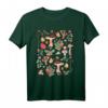 Pilz Cottagecore Kleidung - Botanisches Ästhetik T-Shirt mit Landhaus-Design, Perfekt als Geschenk für Natur- und Pflanzenliebhaber